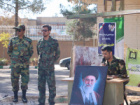 نمایشگاه «عاشقان شهادت» در دانشکده علوم پزشکی تربت‌جام برپا شد