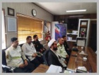 بازدید جانشین فرمانده نیروی انتظامی شهرستان تربت جام و هیئت همراه و عیادت از بیماران مرکز آموزشی درمانی سجادیه