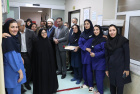 تجلیل از پرستاران شهرستان تربت‌جام به مناسبت روز پرستار