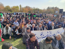 قدردانی رئیس دانشکده از حضور کارکنان در راهپیمایی ۱۳ آبان