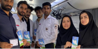 پنجمین روز کمپین اهدای عضو اهدای زندگی در میدان ولی عصر تربت جام
