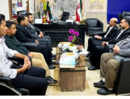 دیدار رئیس شبکه بهداشت و درمان شهرستان صالح‌آباد با فرماندار جدید شهرستان جناب آقای مهندس شاهرخی