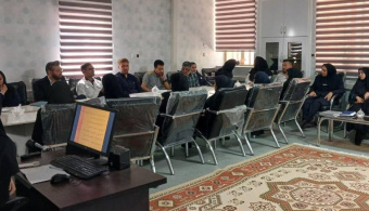 جلسه کمیته بحران(مدیریت منابع وتجهیزات ونیروی انسانی) بیمارستان مهر مادر تربت جام
