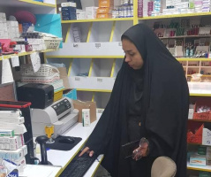 ارزیابی داروخانه شبانه روزی دکتر قره داشی توسط معاونت غذا و دارو جهت تمدید پروانه