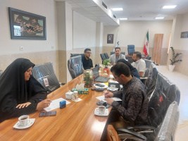 جلسه کمیسیون پزشکی با موضوع بررسی استعلاجی کارمندان در معاونت درمان برگزار شد