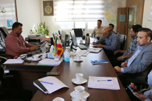 جلسه شورای مدیران دانشکده با حضور دکتر رحیمیان، معاون توسعه دانشکده