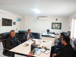 دیدار بخشدار مرکزی و هیئت همراه با سرپرست دانشکده علوم پزشکی تربت جام