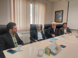 دیدار اعضای کانون بازنشستگان با ریاست دانشکده علوم پزشکی تربت‌جام