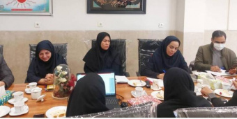 جلسه مشترک معاونت درمان و اداره پرستاری برای بررسی نیروهای پرستاری و مامایی