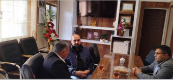 نشست صمیمانه ریاست بنیاد شهید و امور ایثارگران شهرستان تربت جام با سرپرست مرکز آموزشی درمانی سجادیه