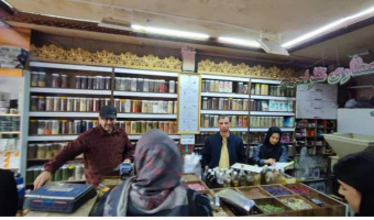 بازدید مشترک کارشناس نظارت و پایش معاونت غذا و دارو از عطاری‌های سطح شهرستان تربت جام به همراه همکاران صنعت، معدن و تجارت