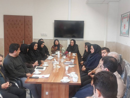 دیدار رئیس دانشکده علوم پزشکی با پرسنل ستادی معاونت درمان