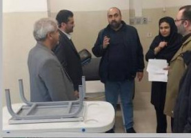 بازدید ریاست دانشکده  از مراحل تکمیل و راه اندازی بخش تخصصی ارتوپدی و بخشVIP در مرکز آموزشی درمانی سجادیه