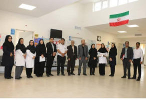 بازدید تیم نوروزی دانشکده علوم پزشکی تربت‌جام از مرکز خدمات جامع روستایی کاریزنو کلالی