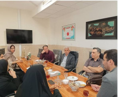 برگزاری نشست تخصصی رادیولوژی در معاونت درمان با حضور ریاست دانشکده