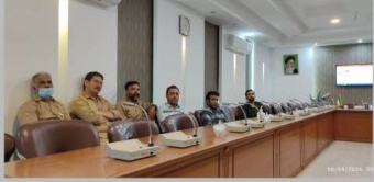 برگزاری کلاس آموزشی حمل بار و مدیریت پسماند در مرکز آموزشی درمانی سجادیه