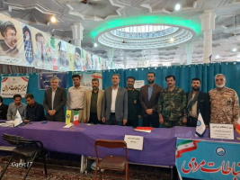 میز خدمت دانشکده علوم پزشکی تربت جام در نماز جمعه برگزار شد