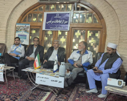 برپایی میز خدمت دانشکده علوم پزشکی تربت‌جام در محل برگزاری نماز جمعه اهل‌سنت