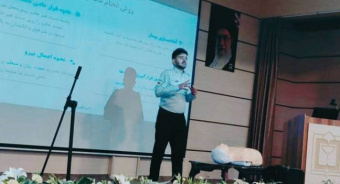 برگزاری دوره آموزشی احیای قلبی ریوی پایه ویژه پرسنل مدیریت برق شهرستان تربت‌جام