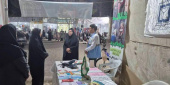 معاون بهداشت دانشکده علوم پزشکی تربت جام در بازدید از غرفه سلامت: تاکید بر فرزندآوری و سلامت جامعه در سایه هفته وحدت!”