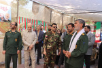 حضور مسئولین شهرستان نمایشگاه دفاع مقدس در دانشکده علوم پزشکی تربت جام