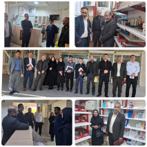 بازدید نوروزی از اورژانس و درمانگاه مرکز آموزشی درمانی سجادیه