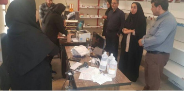ازدید معاونت غذا و دارو از داروخانه بیمارستان مهرمادر و معرفی همکار جدید داروخانه و یادآوری شرح وظایف پرسنل