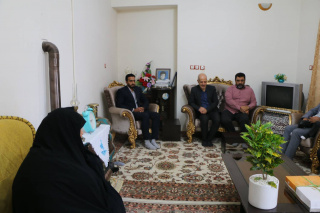 دیدار با خانواده شهید محمد عثمان سرور احمدی به مناسبت هفته وحدت