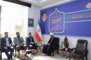 دیدار سرپرست و اعضای هیأت رئیسه دانشکده علوم پزشکی تربت جام با امام جمعه شهرستان و بررسی چالش‌ها و راهکارهای ارتقاء دانشکده