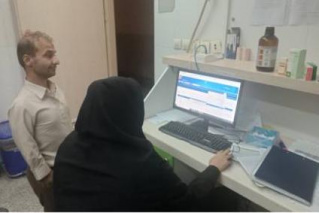 بازدید کارشناس تجهیزات و ملزومات پزشکی معاونت غذا و دارو تربت جام از بیمارستان شهدای صالح‌آباد جهت بهبود فرآیندهای ملزومات پزشکی