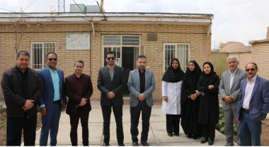 پایش خدمات بهداشتی در مناطق روستایی؛ بازدید رئیس دانشکده علوم پزشکی تربت‌جام از خانه بهداشت پاجوب