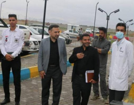 بازدید ستاد نوروزی دانشکده علوم پزشکی تربت جام با حضور سرکار خانم دکتر احمدی رئیس ستاد طرح نوروزی، مهندس پژم دبیر و دیگر اعضای ستاد نوروزی