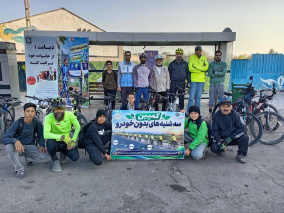 غربالگری دیابت و فشارخون دوچرخه‌سواران در پویش «سه‌شنبه‌های بدون خودرو»