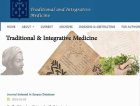 مجله Traditional and Integrative Medicine برای نمایه شدن درScopus پذیرفته شد.