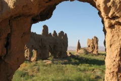 بنایی تاریخی در روستای رحمت آباد 