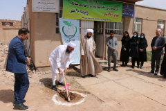 روز دوم_ آئین کلنگ زنی خانه بهداشت روستای شهرستانک